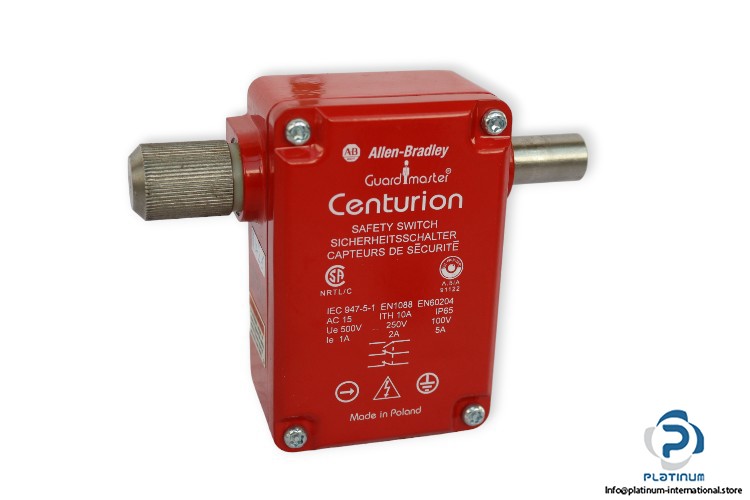 ALLEN BRADLEY 440K-B04025 SAFETY INTERLOCK SWITCH_440KB04025_440KB04025_1NO+1NC