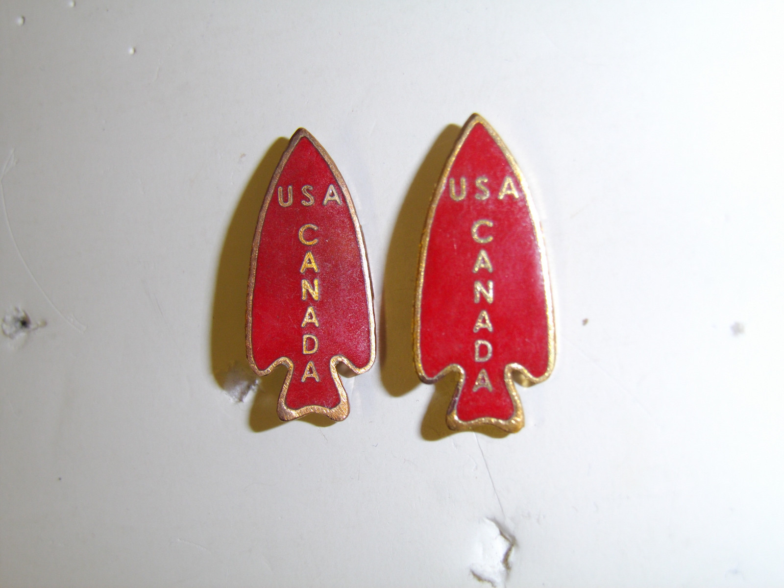 0253p WW2 US Army FSSF First Special Service Force DI pair USA Canada A1B6