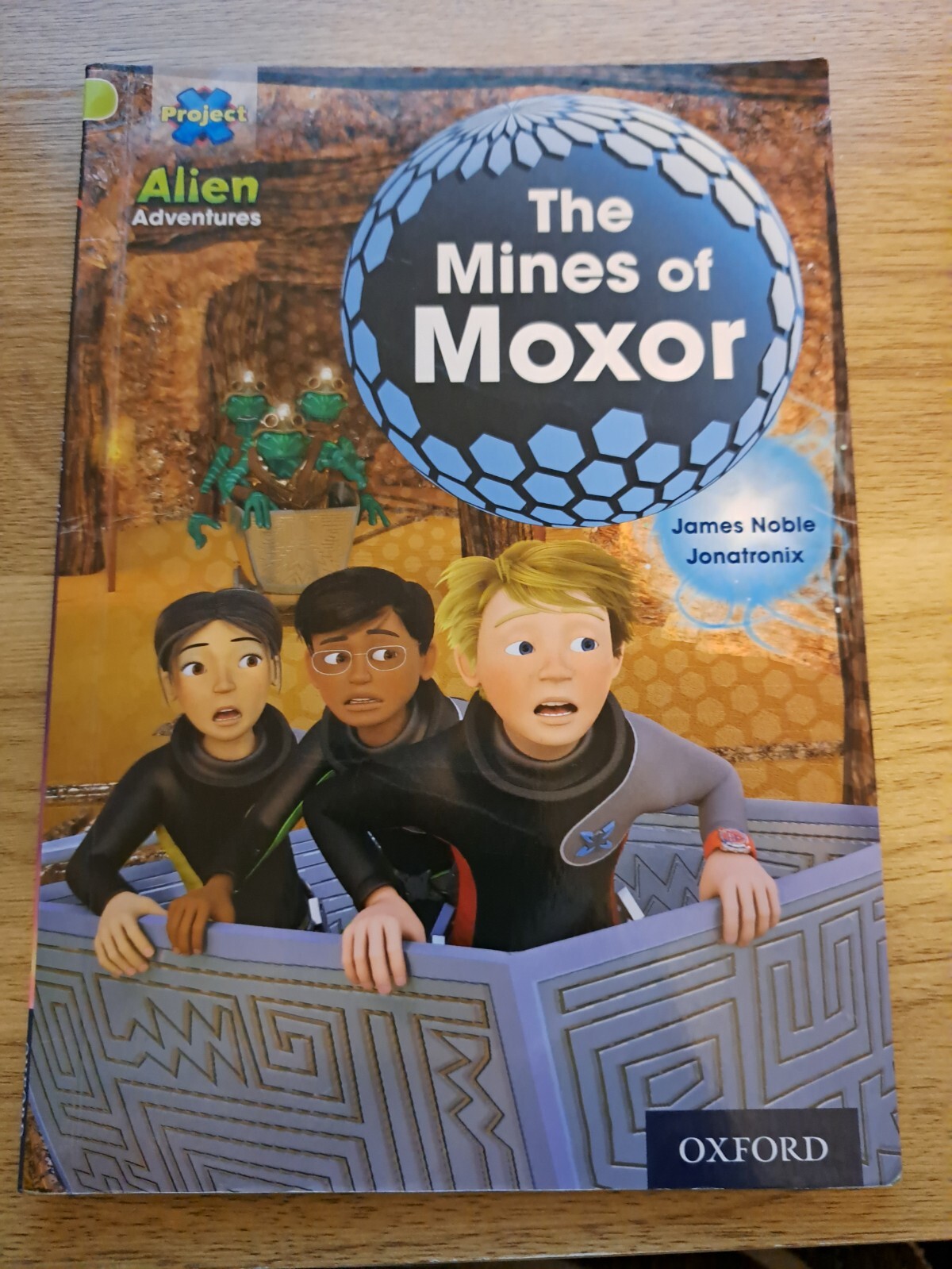 Project X: Alien Adventures: Lime: The Mines of Moxor by Noble, James Book The