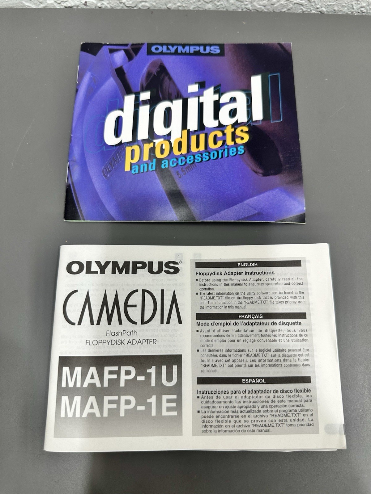 Olympus Camedia MAFP-1U Flash Path Floppy Disk Adapter SmartMedia