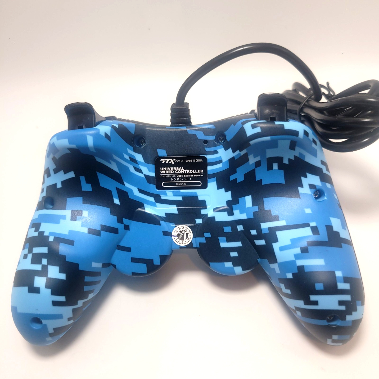 PlayStation 3 Wired Controller for PS3 / PC / USB by TTX Tech - Digicamo Blue