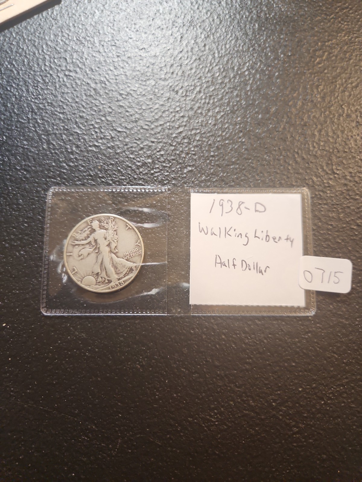 1938-D WALKING LIBERTY 50C #0715