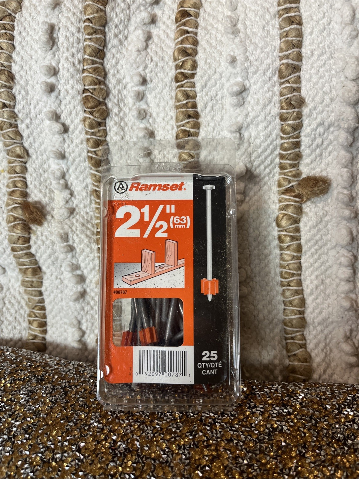 Ramset 00804 .300 x 2-1/2-Inch Concrete Drive Pin 25 Count