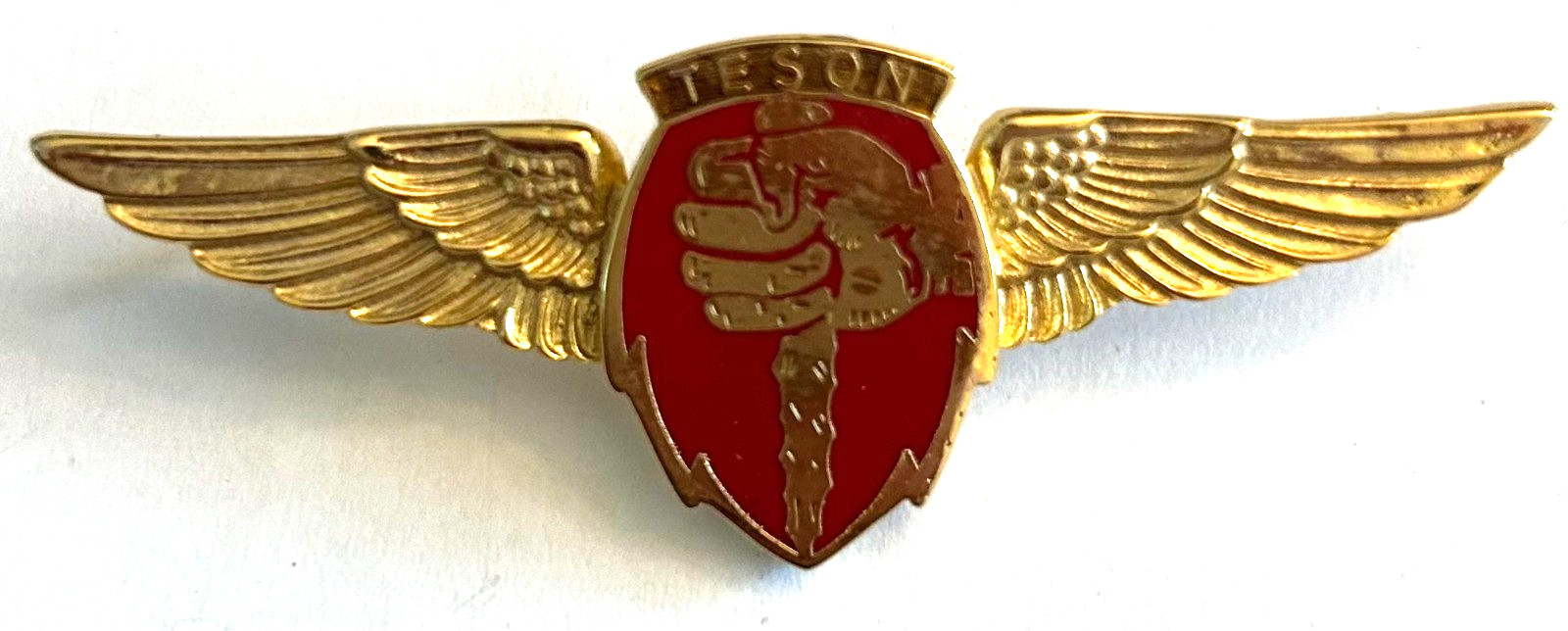 Honduran Teson Parachutist Badge Airborne Wings Meyers Maker