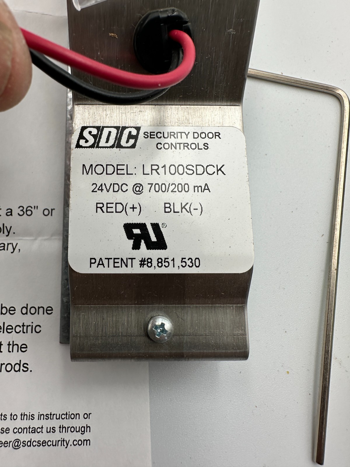Security Door Controls (SDC) - LR100SDCK - SDC Field Retrofit Kit