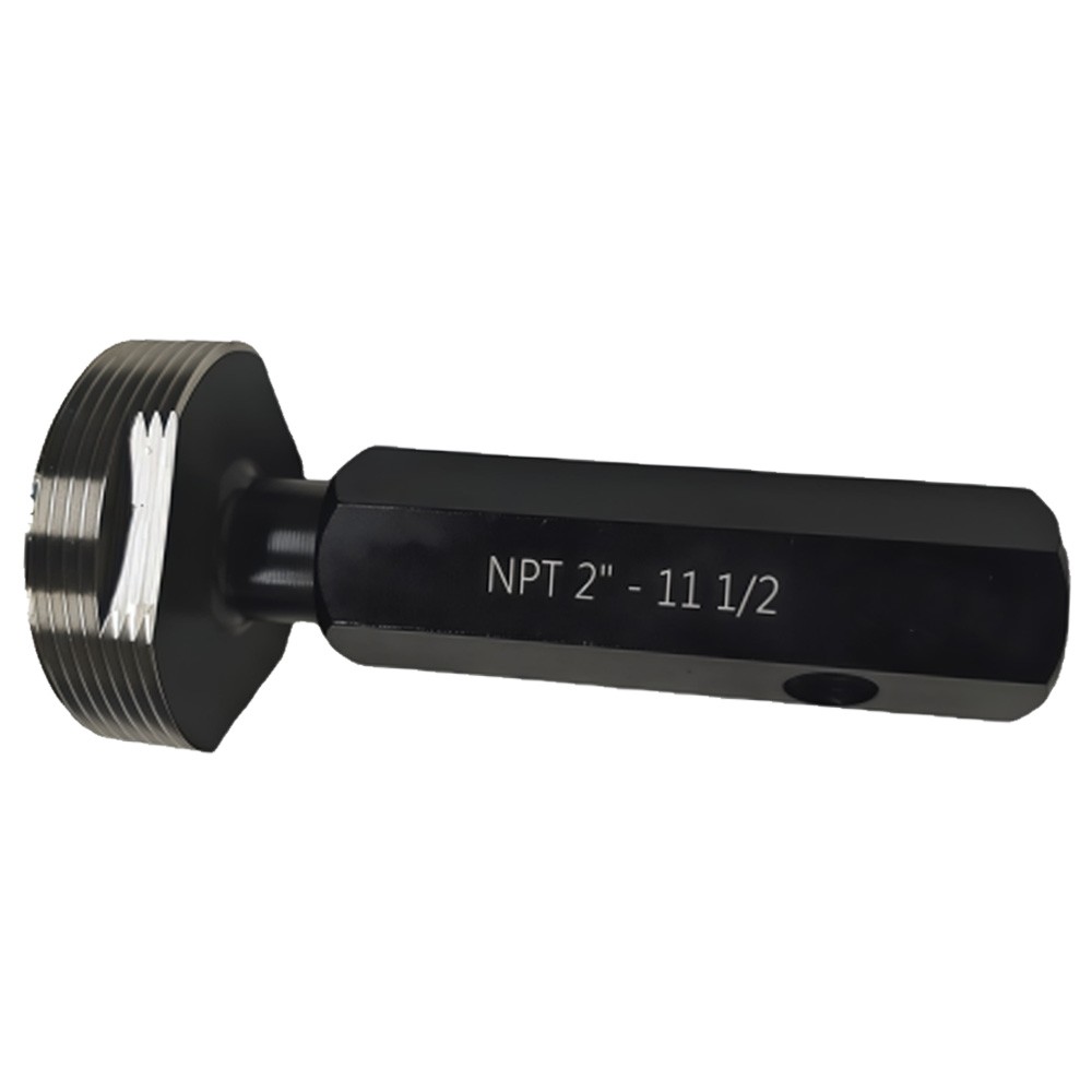 1Pc Bearing Steel NPT 2"-11.5 Taper Pipe Plug Thread Gage Gauge NPT 2" HOT
