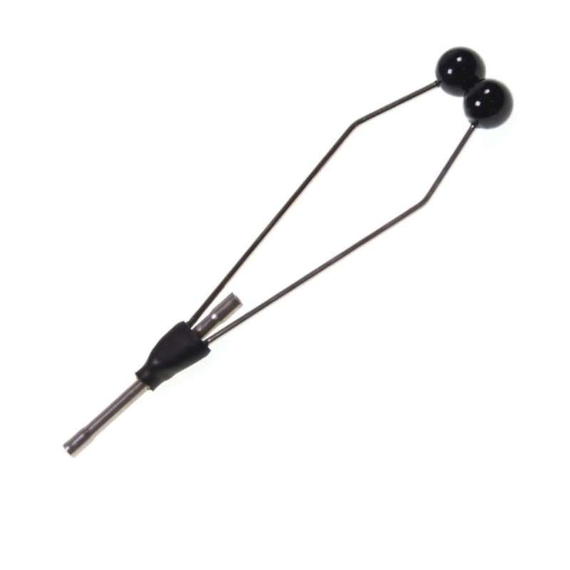Ceramic Feet Bobbins Holds 4.3inch Smooth Flared Mouth Rolling Threader