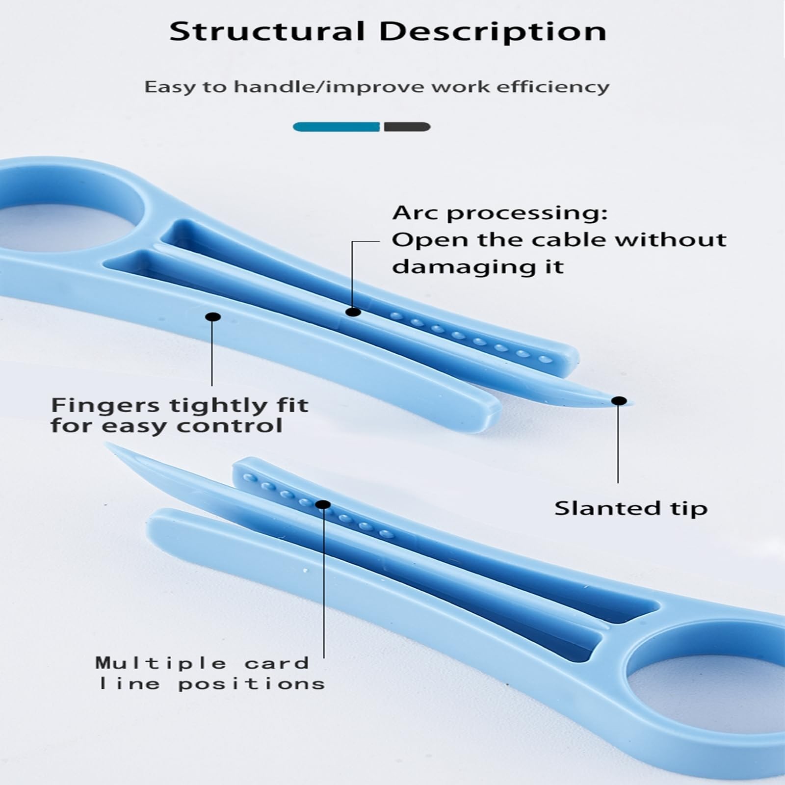 5 PCS Network Cable Untwist Tool,Wires Separator Tools, Wire Straightener Eng...