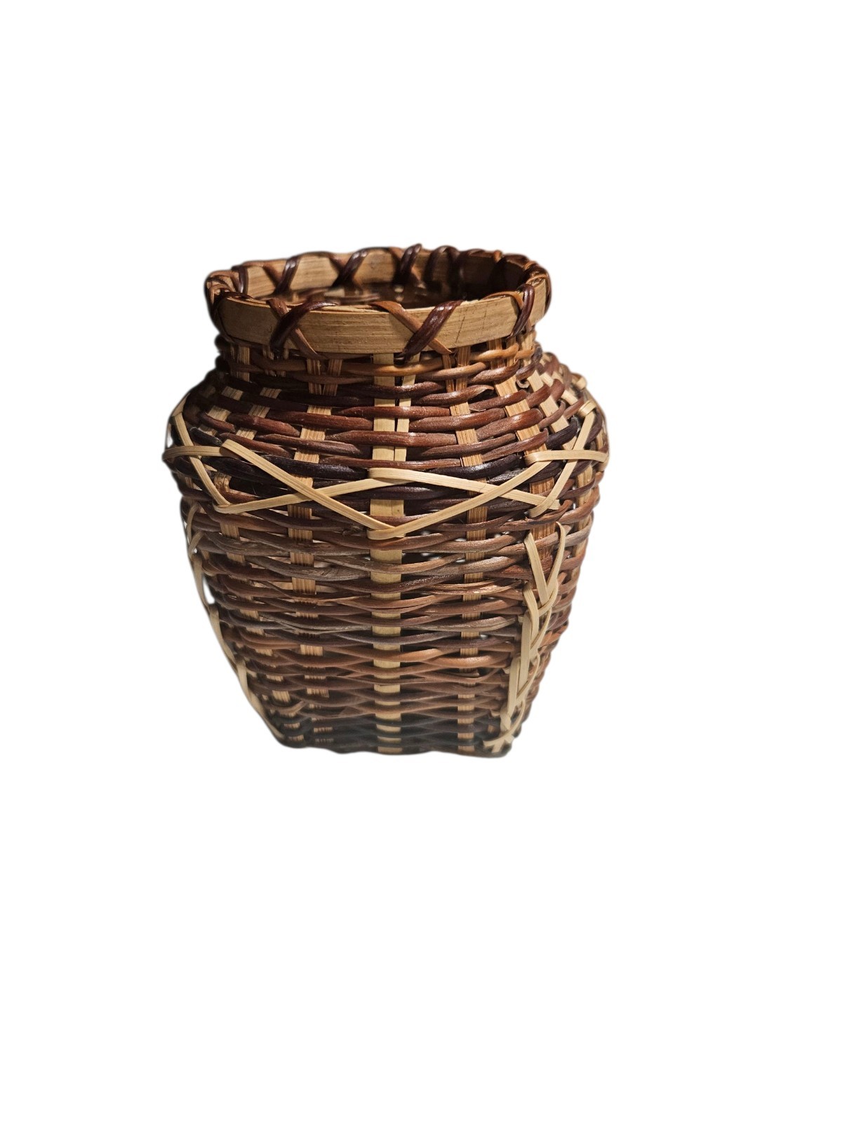 Basket Straw Wicker 4in