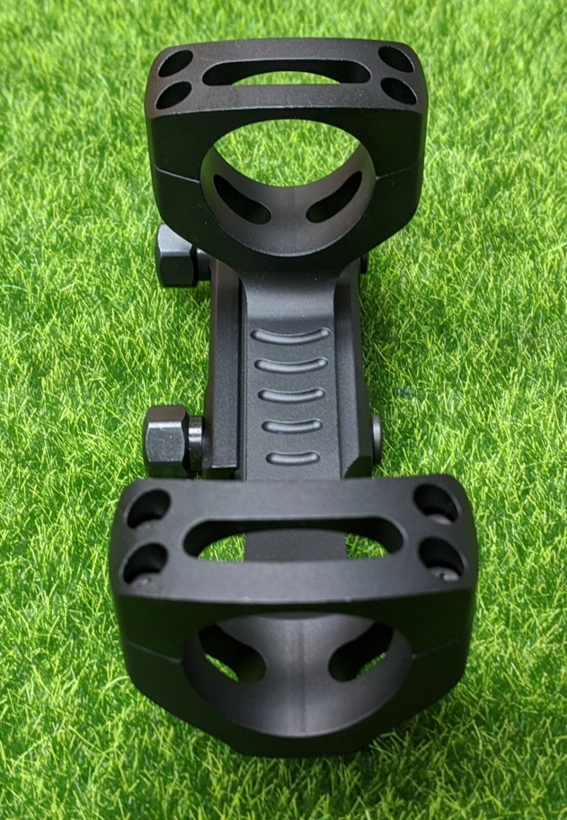 Warne Long Range Skeletonized Precision Mount Black, 20 MOA, 30mm - LRSKEL30TW
