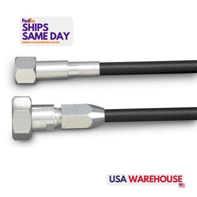 Lokar SP-1500U, One Speedometer Cable Kit U-Cut-To-Fit Black Performance Parts