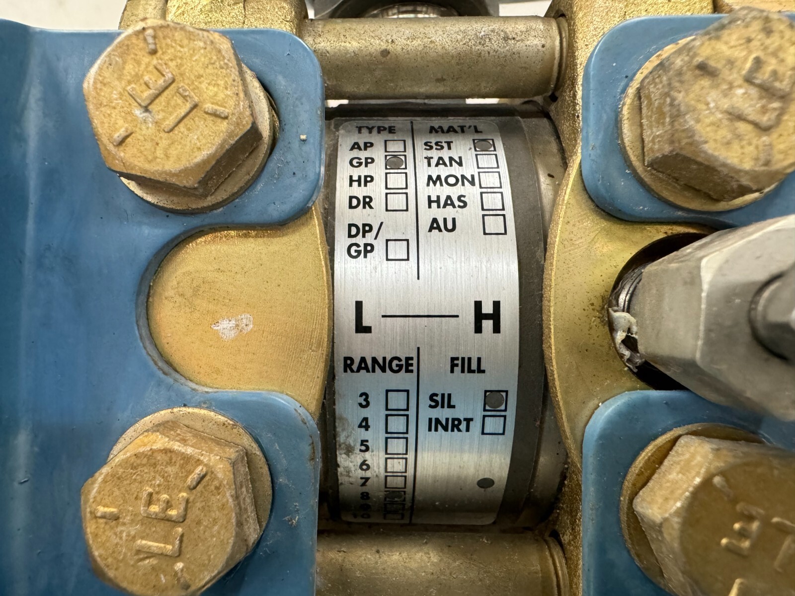 ROSEMOUNT PRESSURE TRANSMITTER 1151GP8E12B2