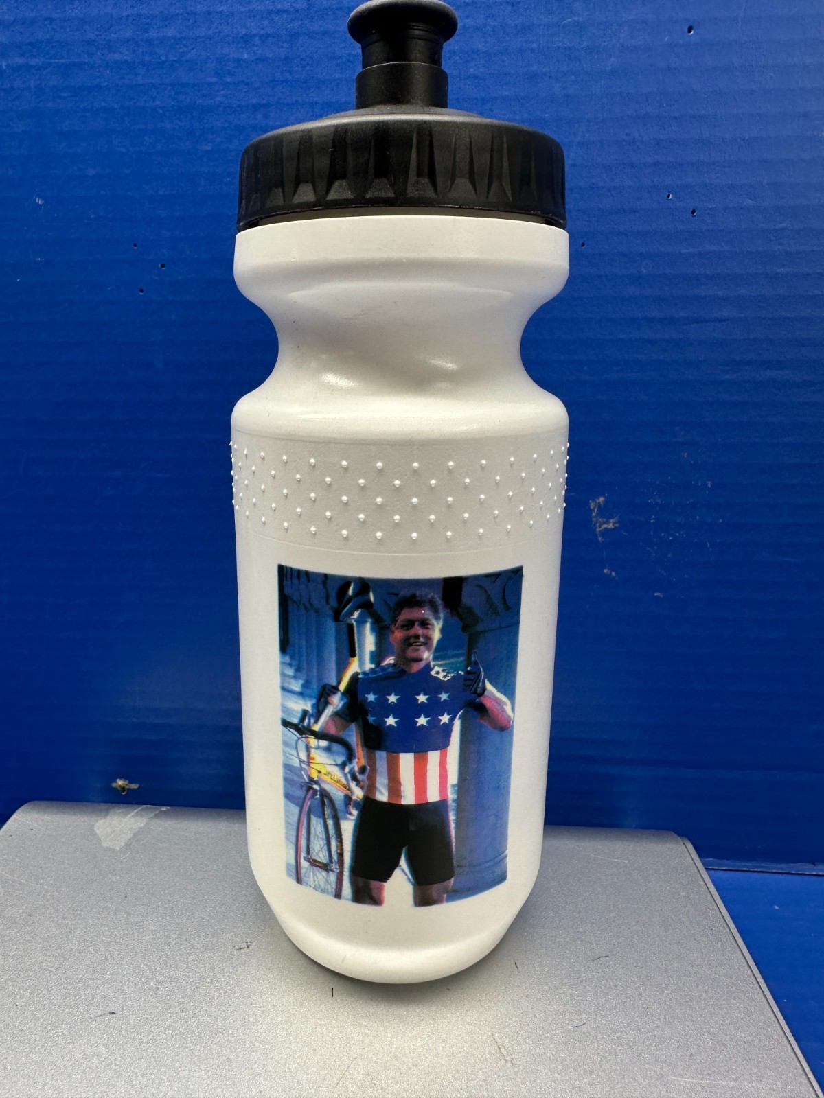 Specialized Vintage Bicycle Water Bottle - Bill Clinton - Political Satire