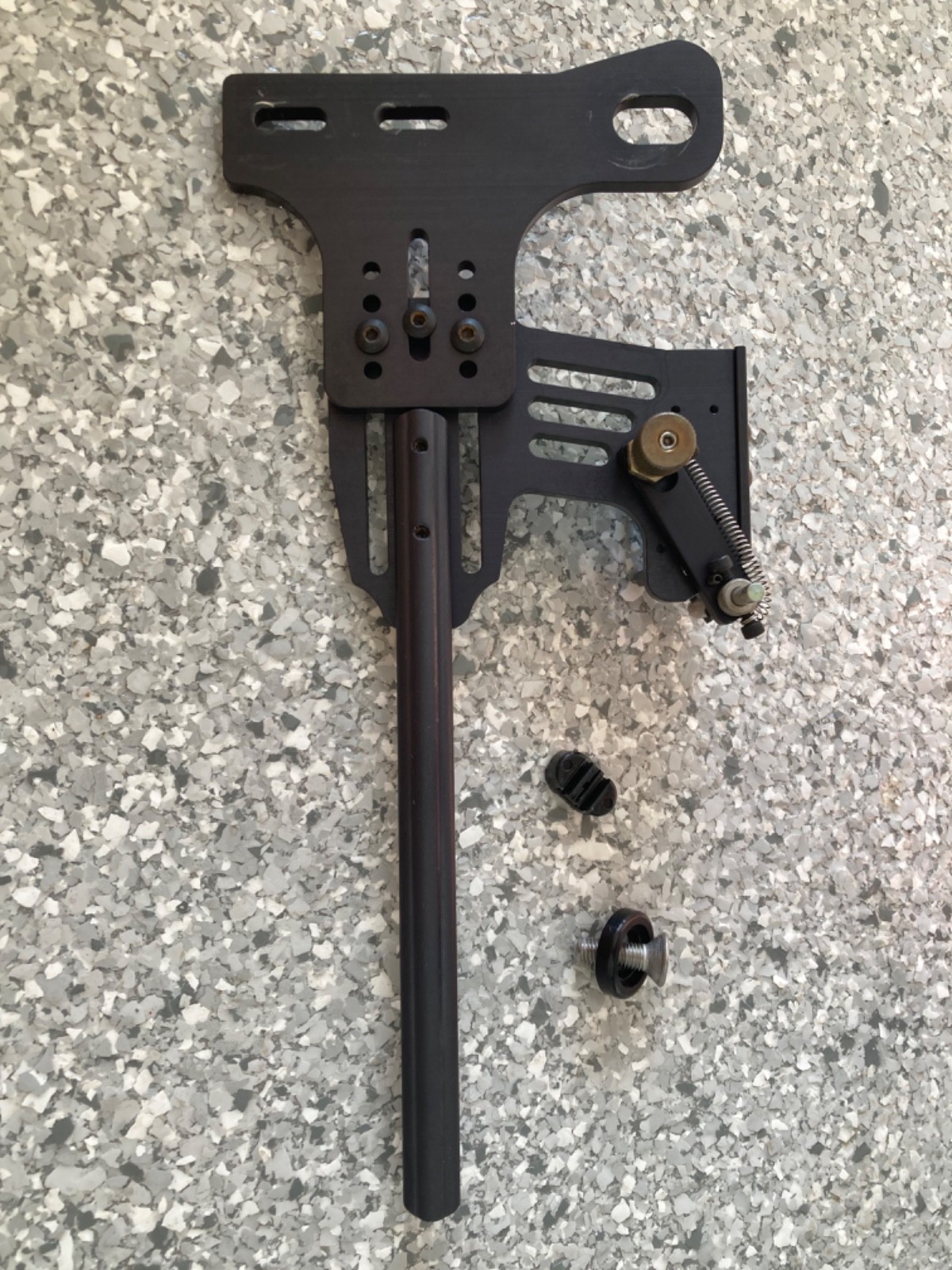 ALL IN ONE DROP-AWAY ARROW REST OVER DRAW CABLE GUARD RIGHT HAND SPRING BUTTON