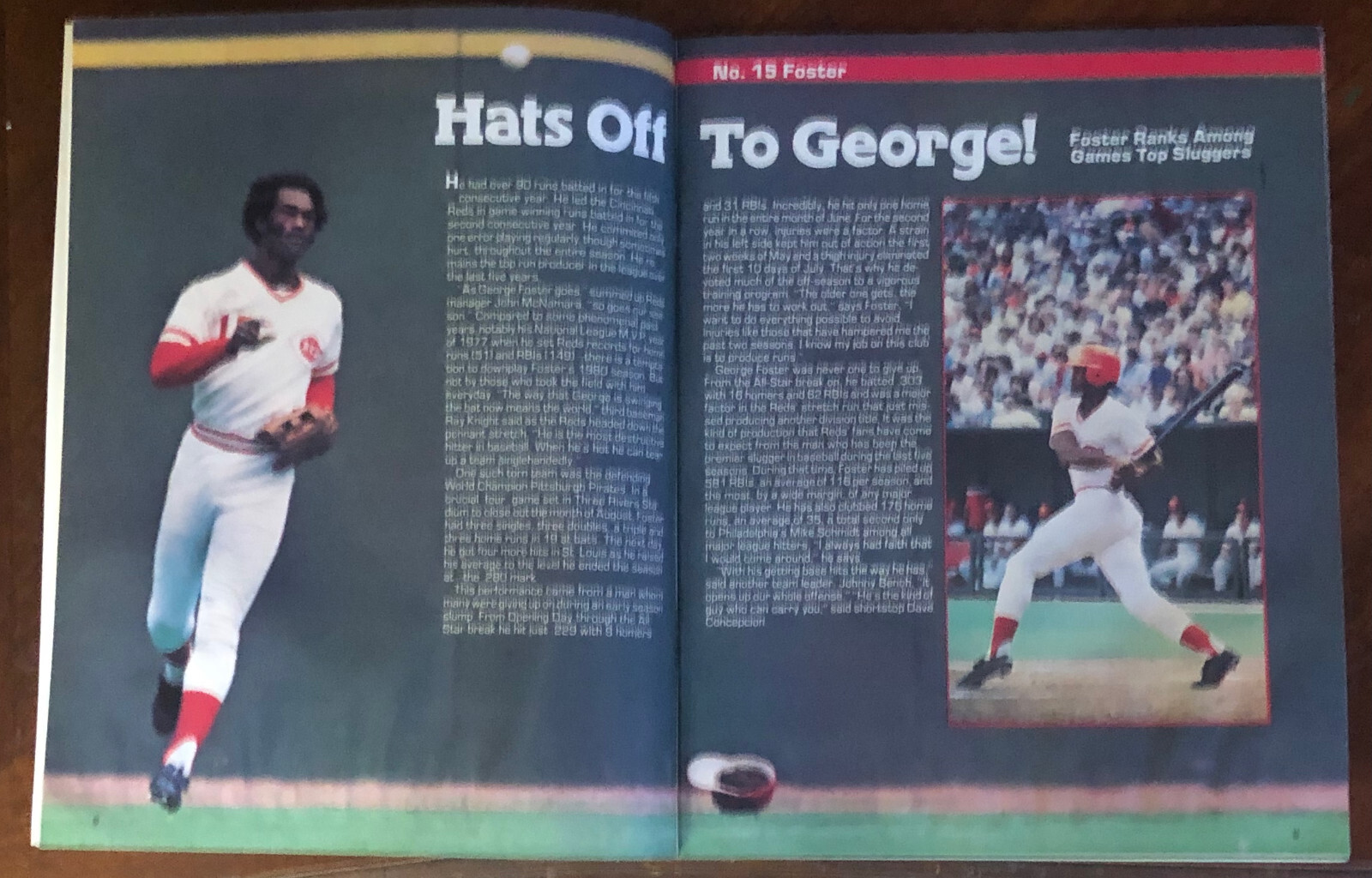 1981 Cincinnati Reds Official Yearbook