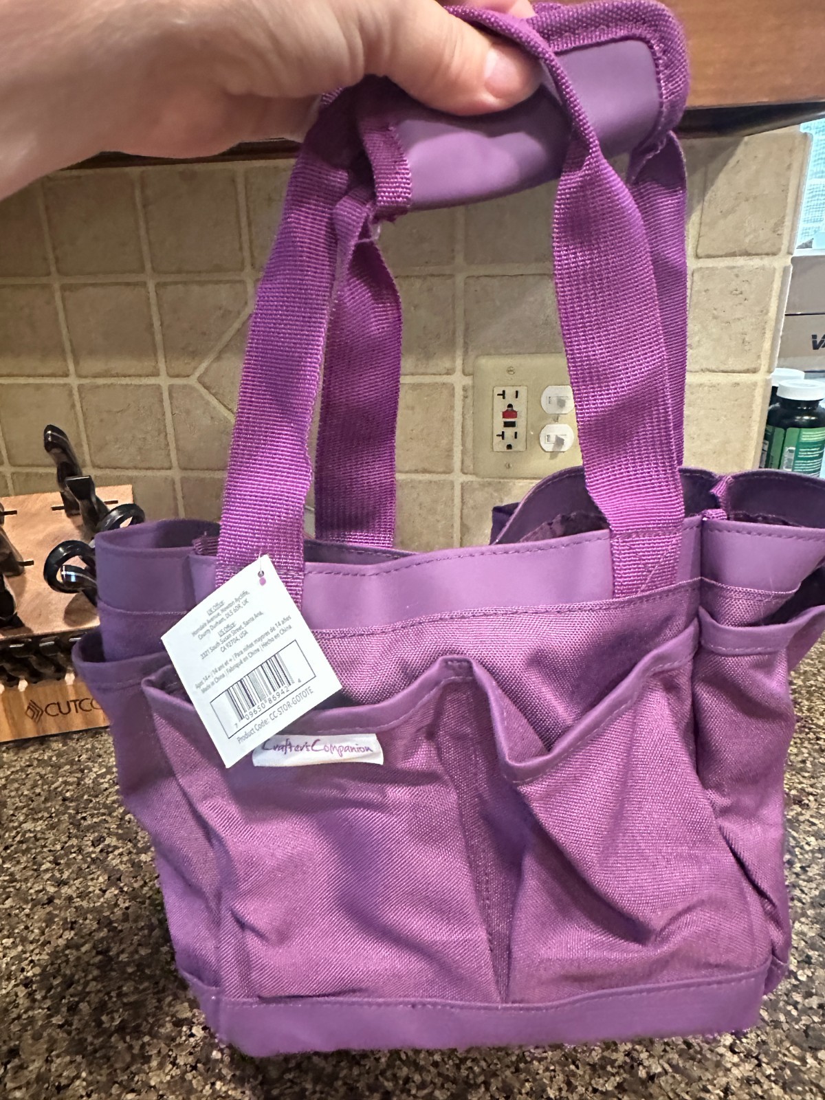 Crafter's Companion Gemini Go Tote Storage Bag Travel Craft Adjustable Strap NEW