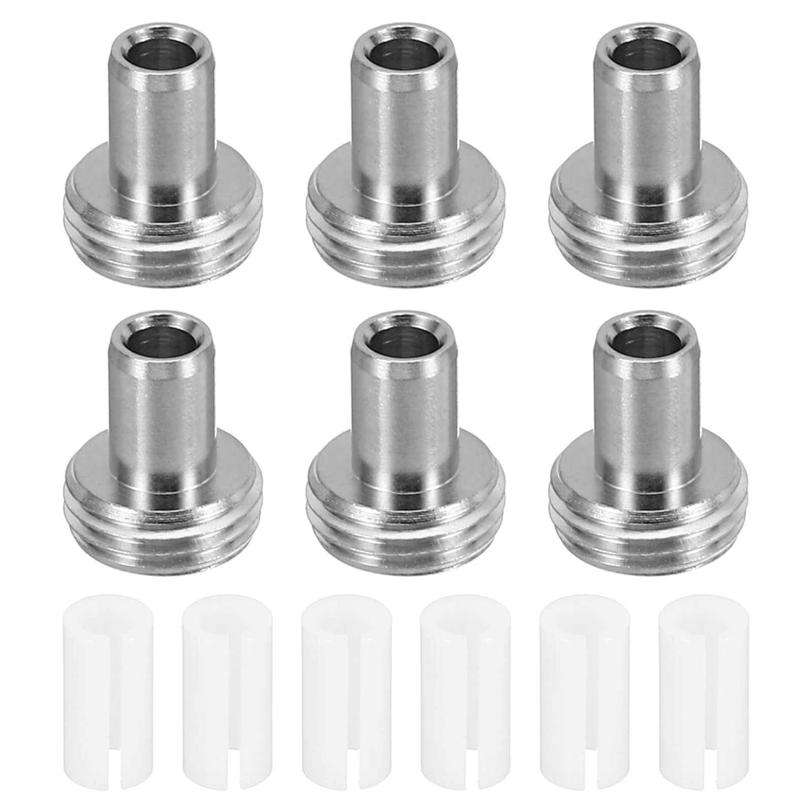 6 x Fiber Optical Tool Set 7mm Ceramic Core with Metal Heads Fiber Cable Tester