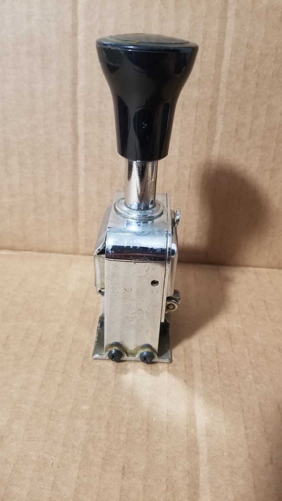 Vintage Ertan Model 188 Automatic Numbering Machine Working VGC