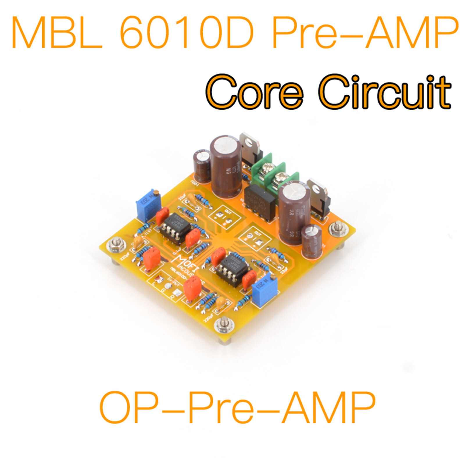 1pc MBL-6010Dse OP- Pre- Amplifie Kit DIY