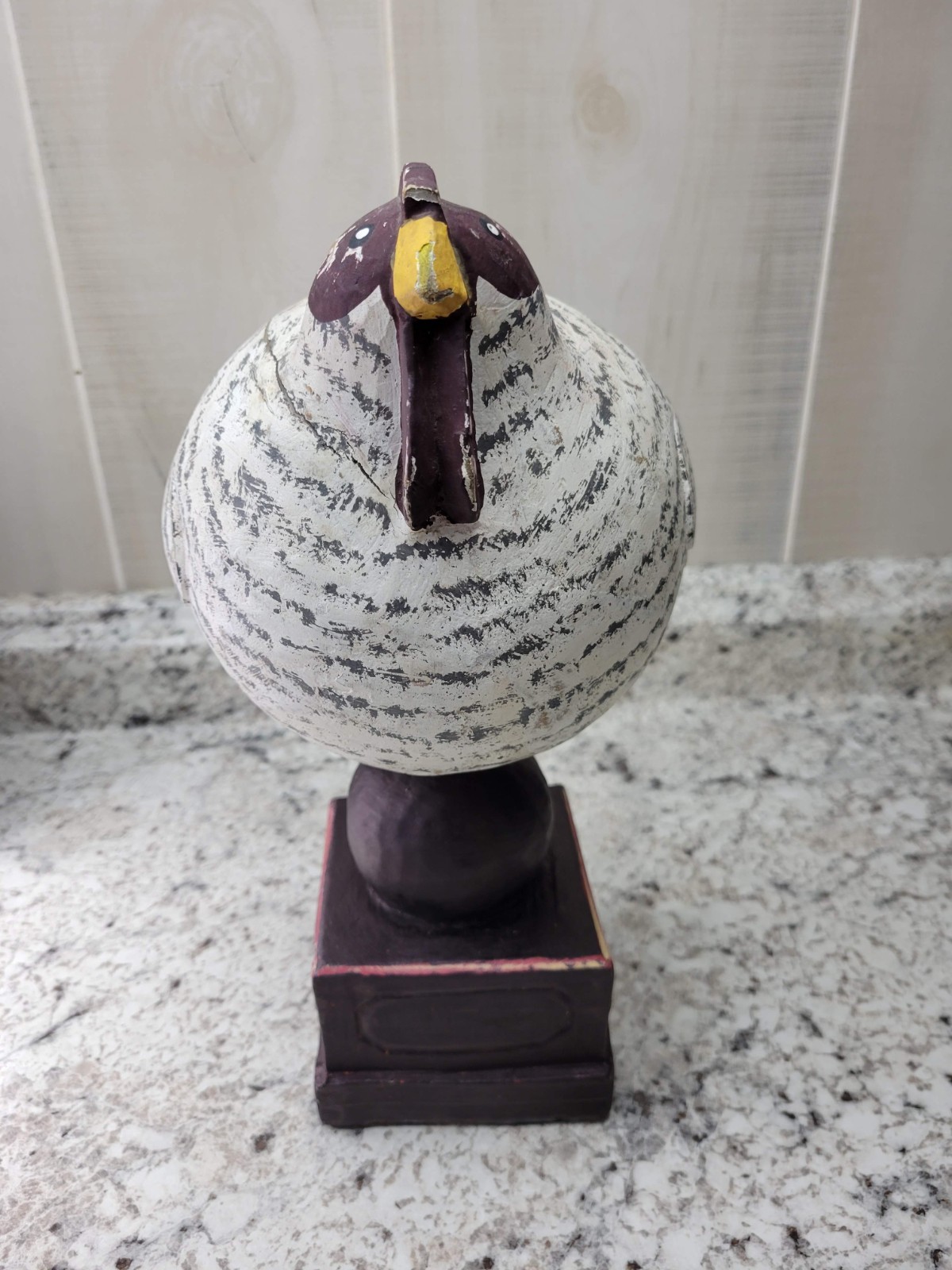 Vintage Rustic Wooden Fat Chicken Farmhouse Decor Primitive Folk Art Farm Decor