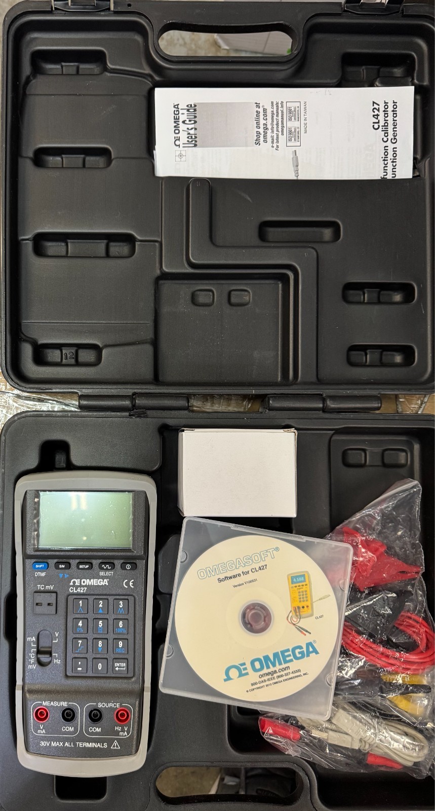 Omega CL427 Multifunction Process Calibrator & Arbitrary Function Generator NEW
