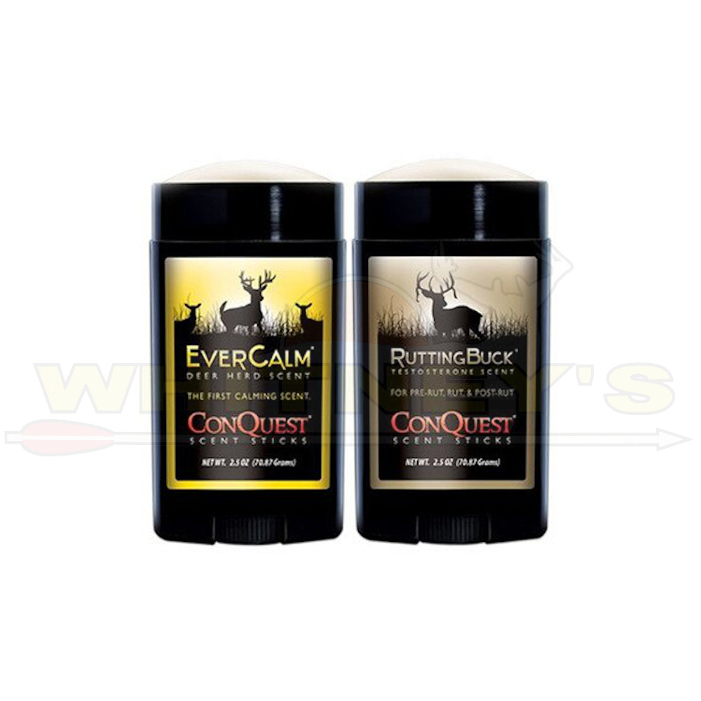 Conquest Scents Rutting Buck Package - Rutting Buck and Evercalm Wax Sticks-1259