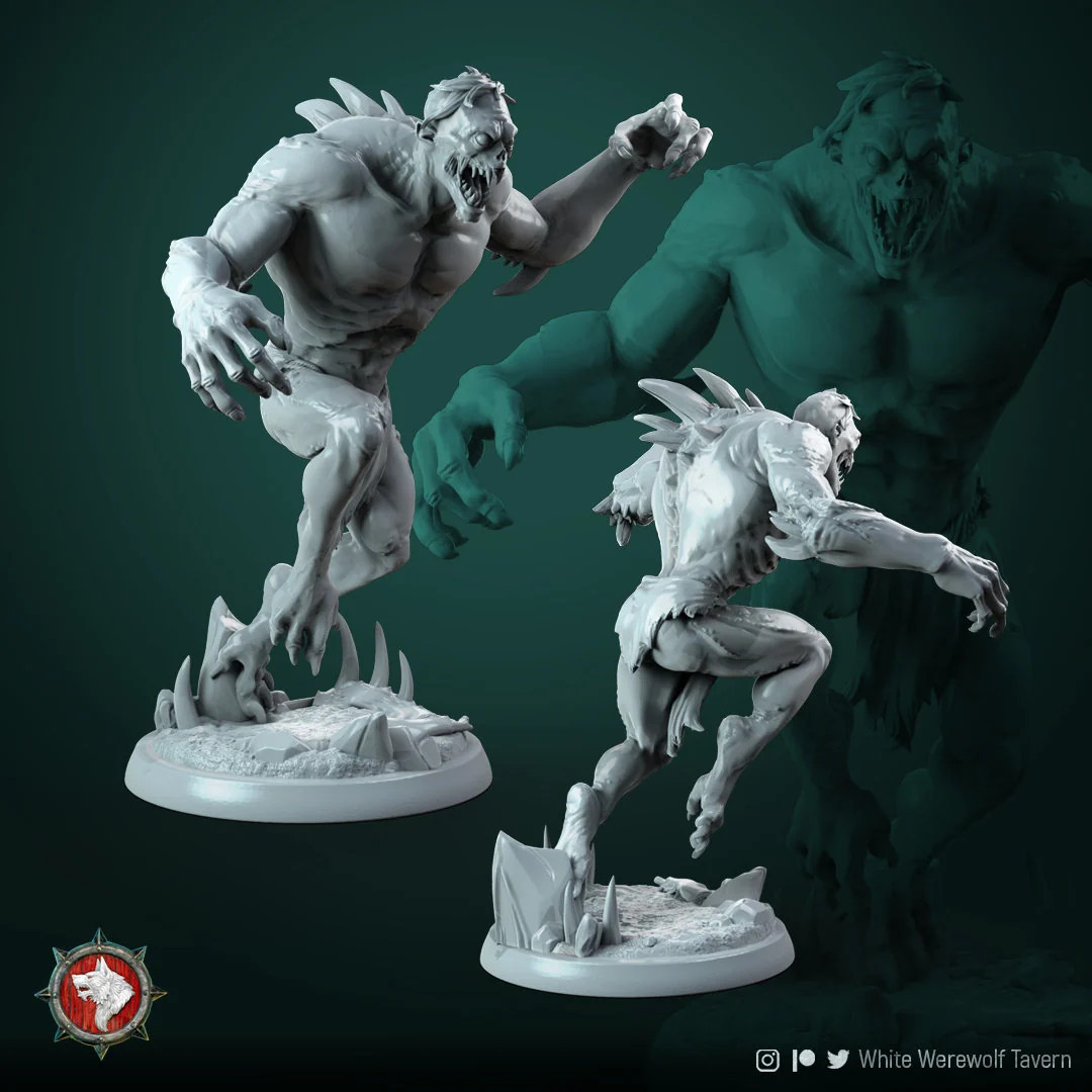 Ghouls - Resin Tabletop Miniature
