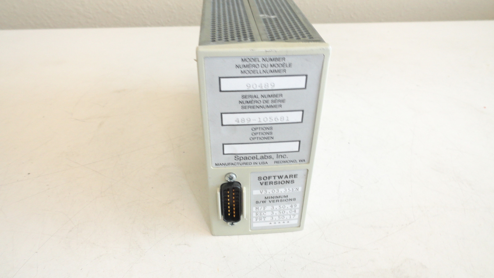 SpaceLabs Model 90489 Module