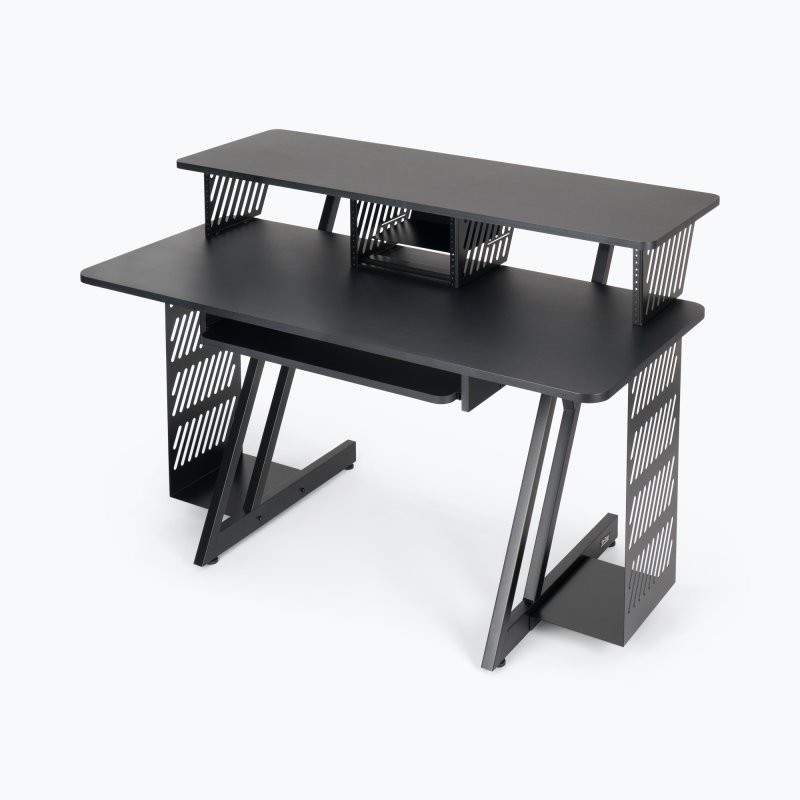 On-Stage WS7700B Large Workstation Desk - Black