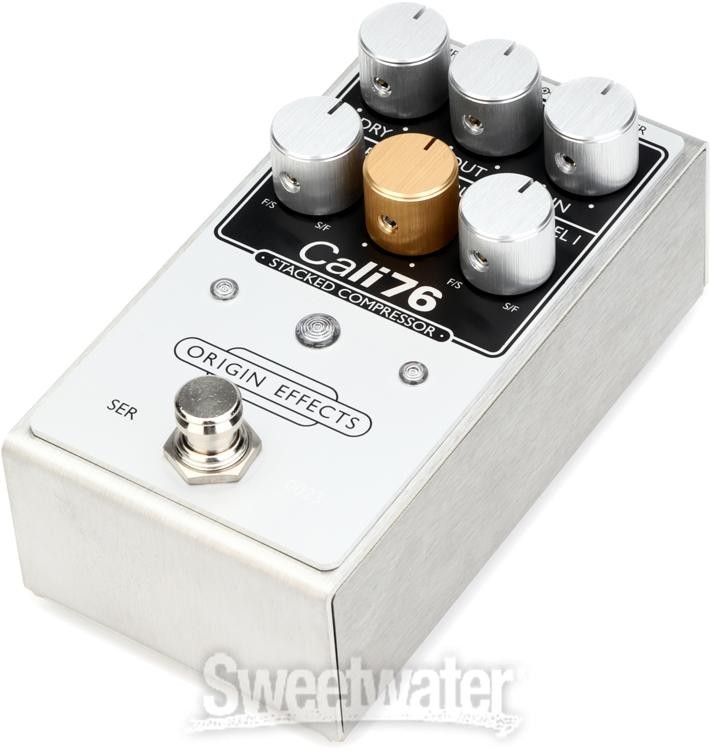 Origin Effects Cali76 Stacked Compressor Pedal - Silver