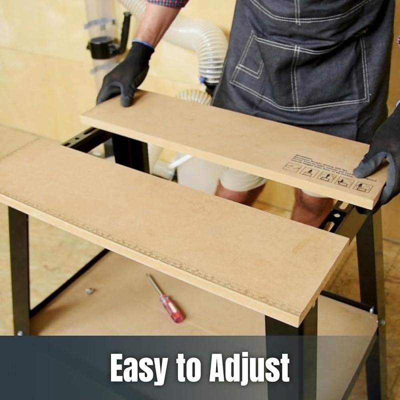 Universal Power Tool Support Compact Workbench Adjustable Heavy Duty Non-Slip US
