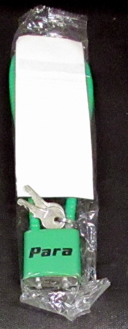 New Lockdown 15-inch Gun Cable Lock Reinforced Cable With Non-marring Sheathing