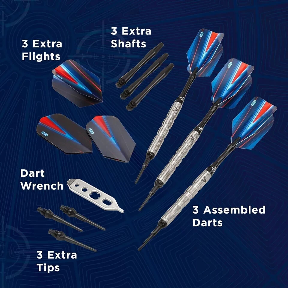 Viper Sidewinder 80% Tungsten Soft Tip Darts, 18 Grams