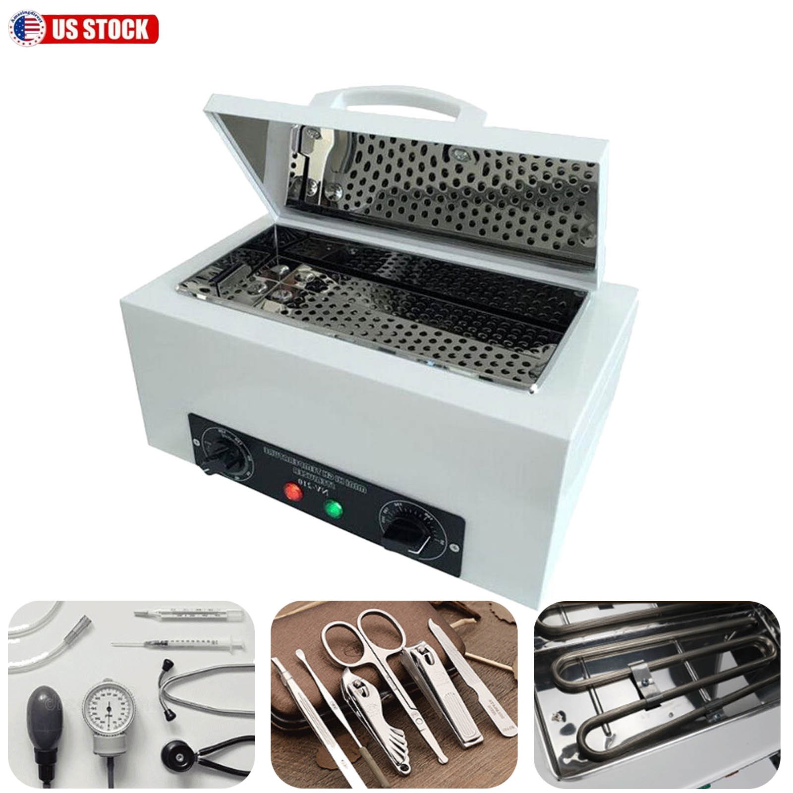 Medical Dry Heat Sterilizer Tattoo Nail Tools Disinfection Machine