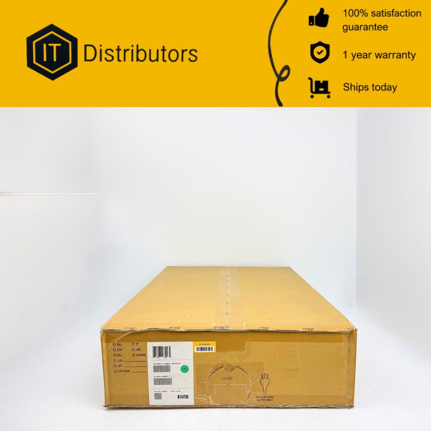 Juniper SRX4100-AC / New Open Box / 1 Year Warranty / Ships Today