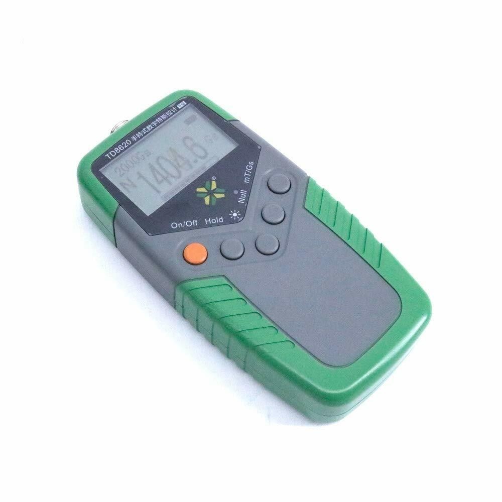 Teslameter Magnetic Strength Tester with Range 200mt/2000mt Display Accuracy ±5%