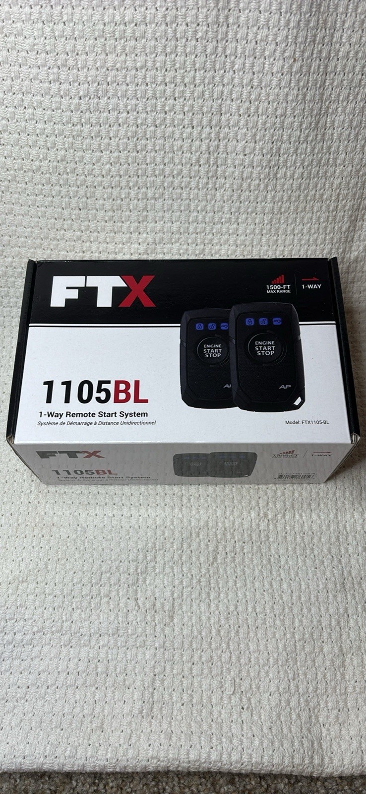 FTX 1 Way Remote Start System 1105BL New In Box