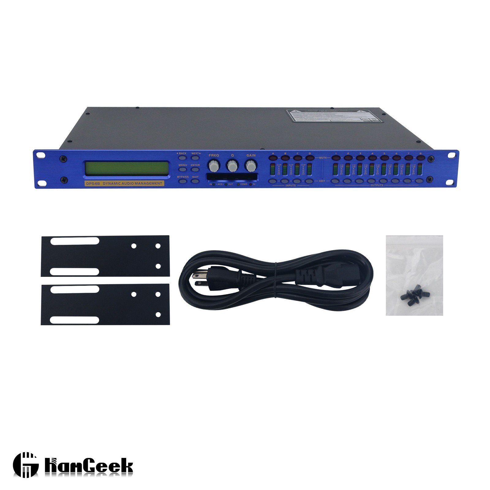 XTA DP548 Digital Audio Processor 4-IN 8-OUT DSP Processor Dynamic Equalizer
