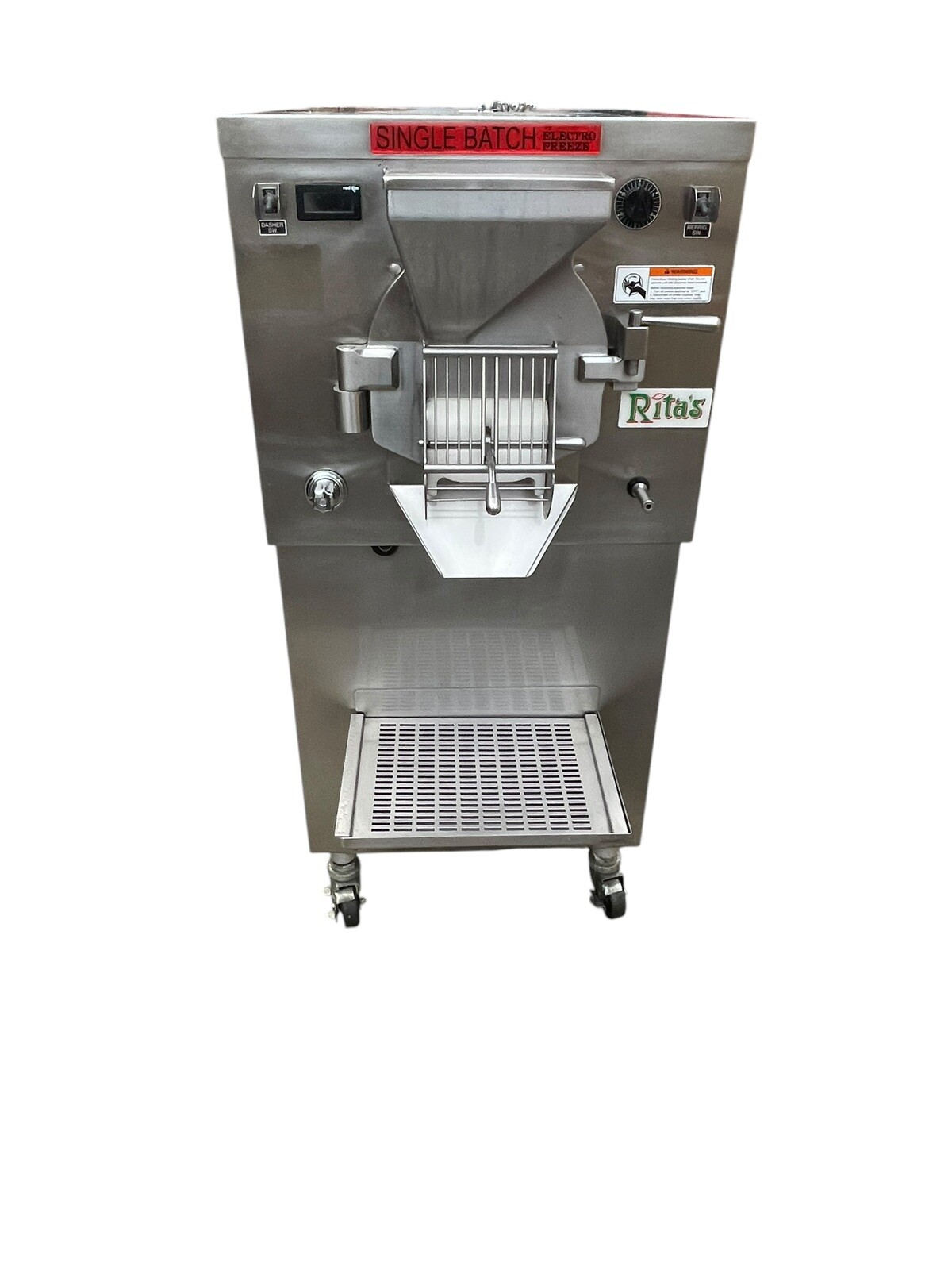 Electro Freeze Batch Freezer RFC3 Machine single phase , water cooled W/Warranty