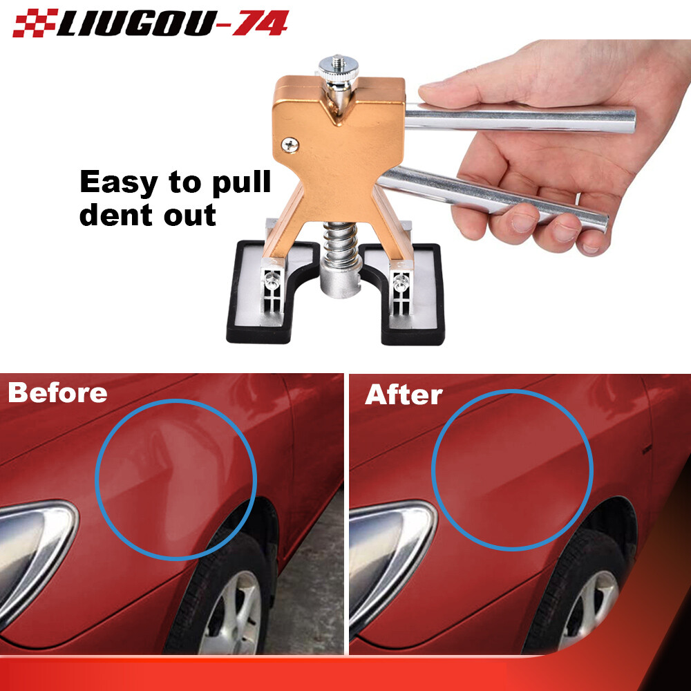 Car Paintless Dent Repair Puller Lifter Dint Hail Damage Remover Tools Kit Set
