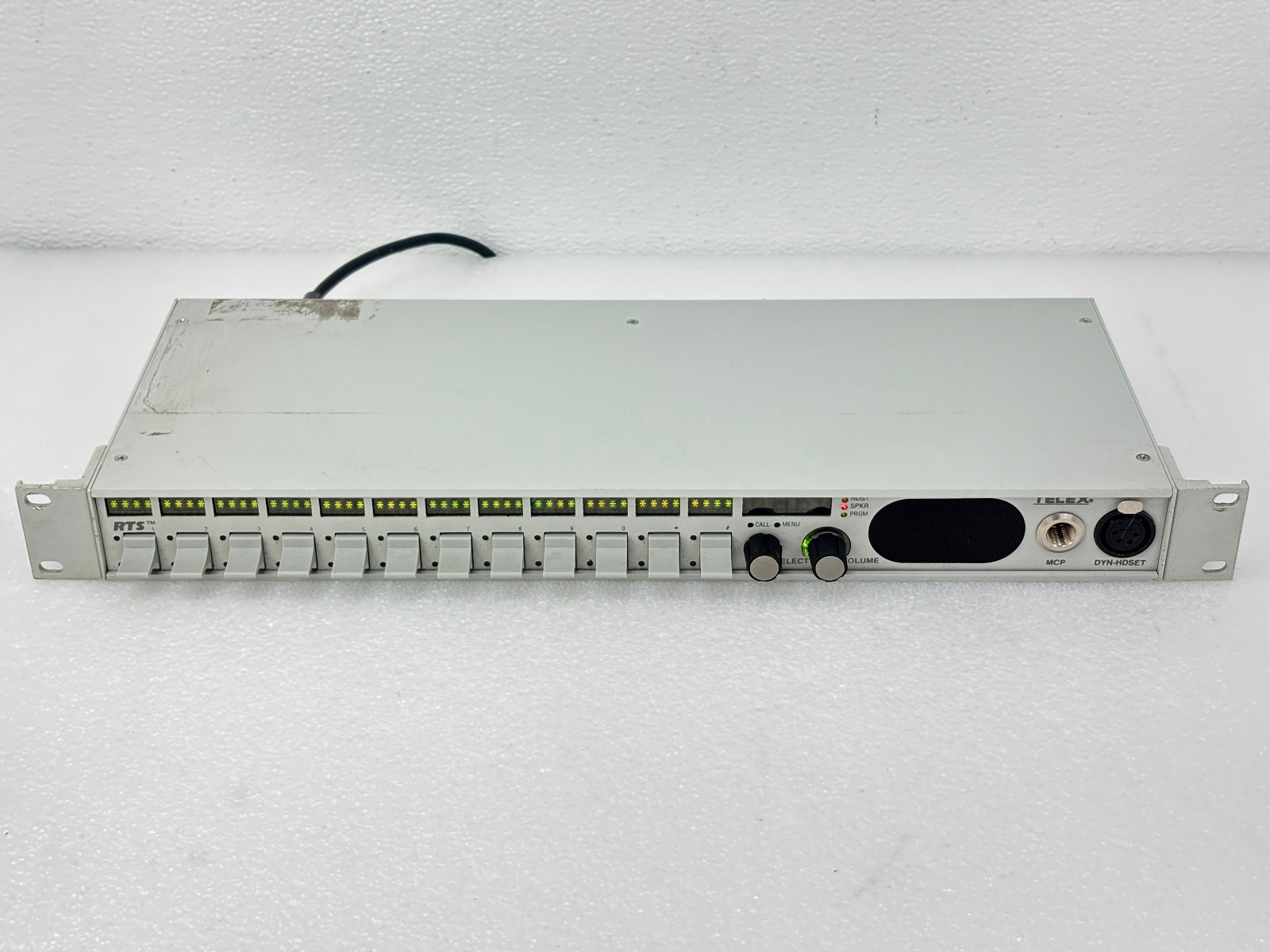 Bosch RTS Telex KP 12 12 Position Key Panel Intercom System KP12 with Rack Ears