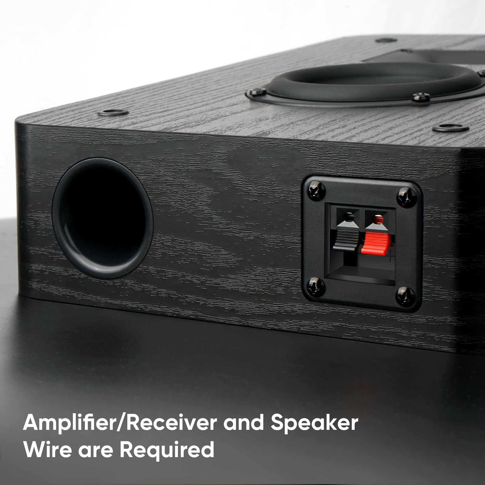 On-Wall Speakers (Pair),Flexible Install Wall-Mountable Surround Speaker,4 Oh...