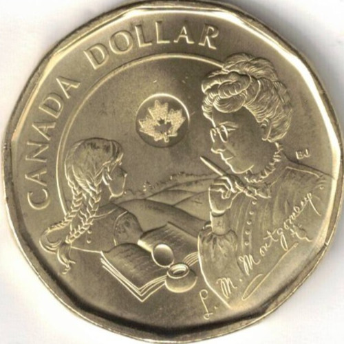 2024 Canadian Lucy Montgomery Brilliant Uncirculated KCIII One Dollar!