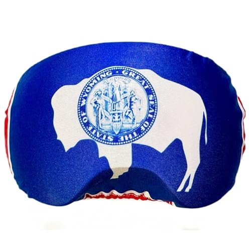Microfiber Goggle Cover – Anti-Scratch, Stretchable Fit – 100% Wyoming