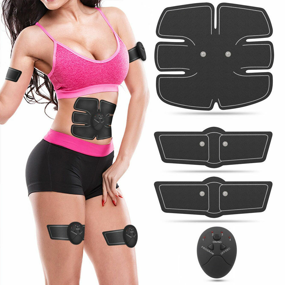 Reazeal Abs Stimulating Belt- Abdominal Toner-Training Device for Muscles- Wirel