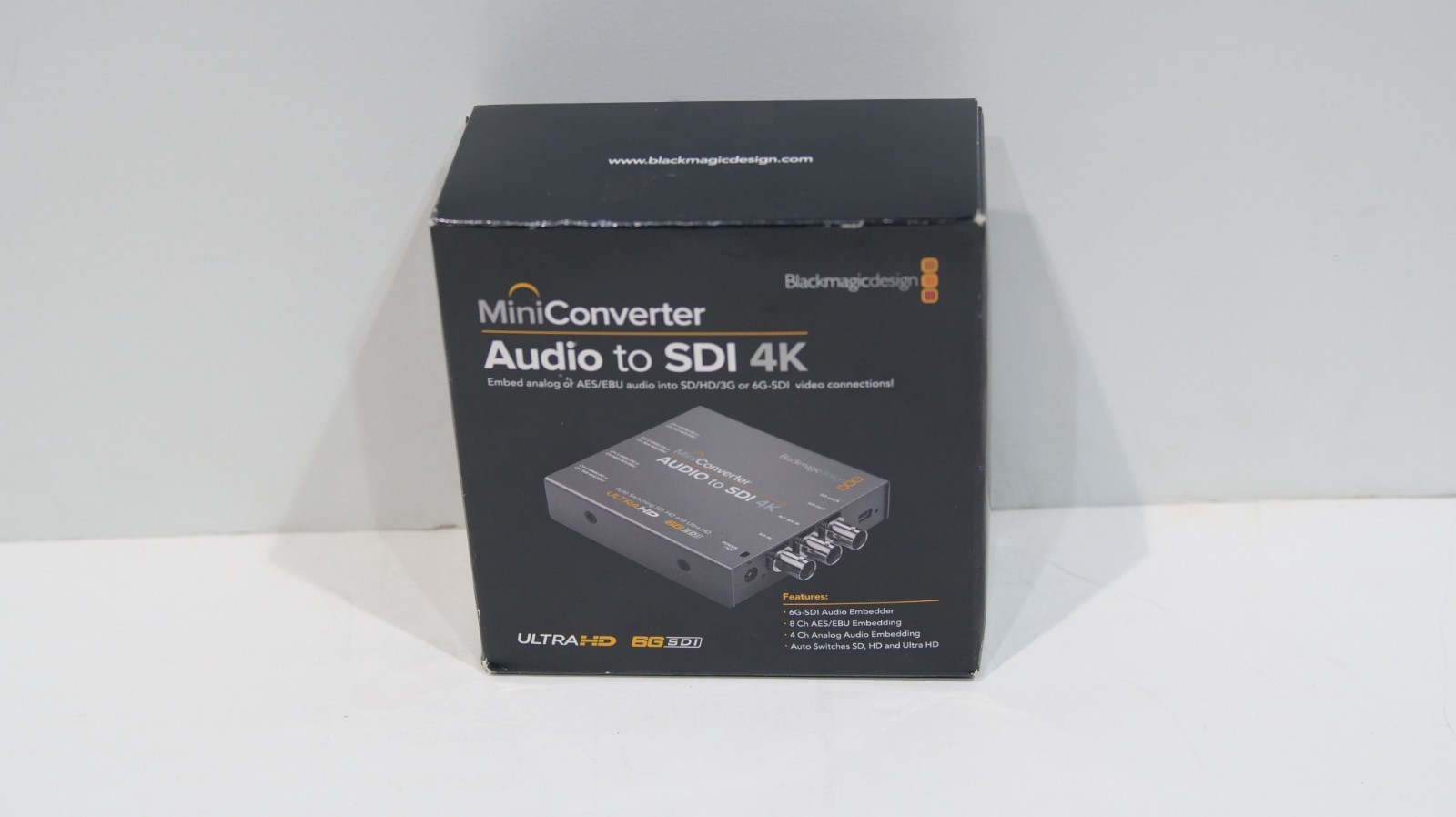 Blackmagic Design Mini Converter - Audio to SDI 4K