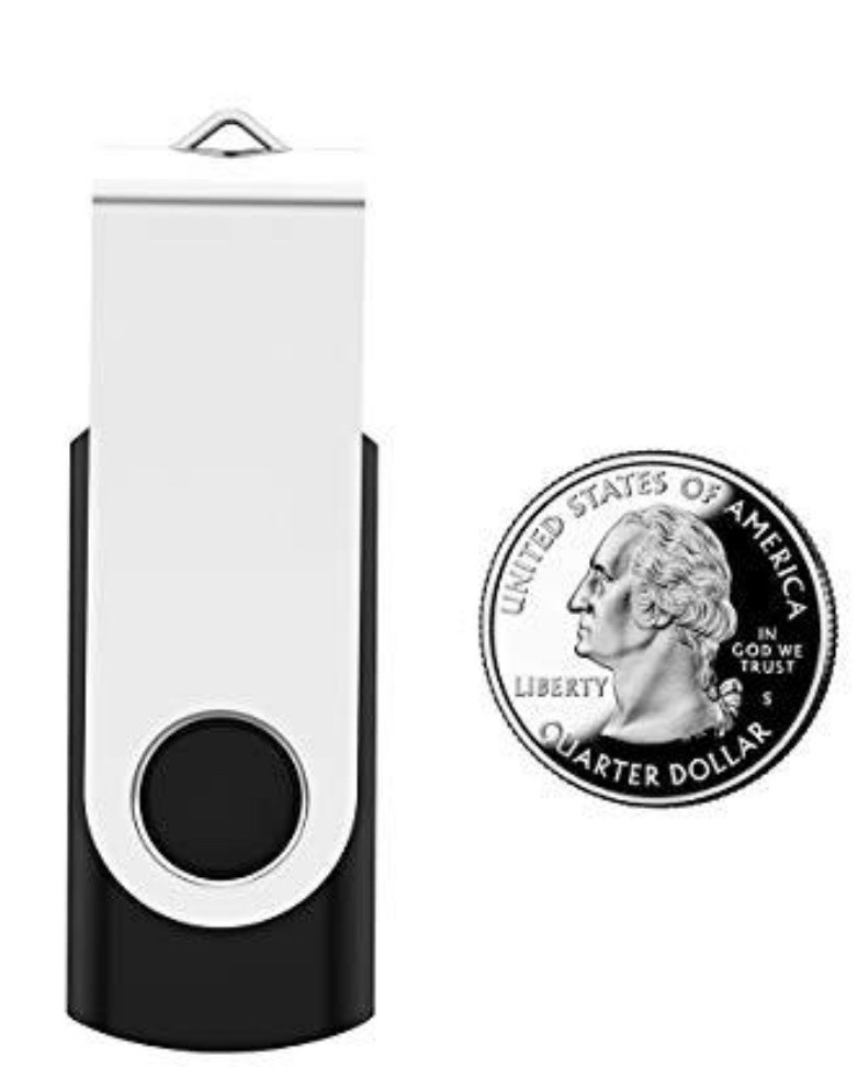 2 GB Black U Disk USB Stick Pen Flash Drives Black —A36