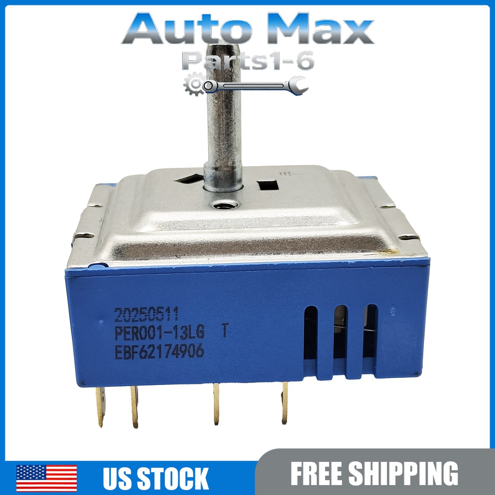 For LG Range Stove EBF62174901 PER001-13LG PER001-13S Surface Element Switch