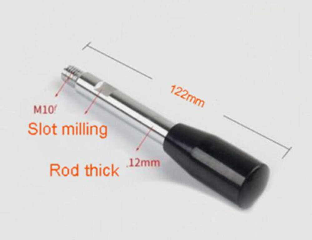 3x Universal M10 122mm Thread Handle For Bench Drill Drilling Machine Accessorie