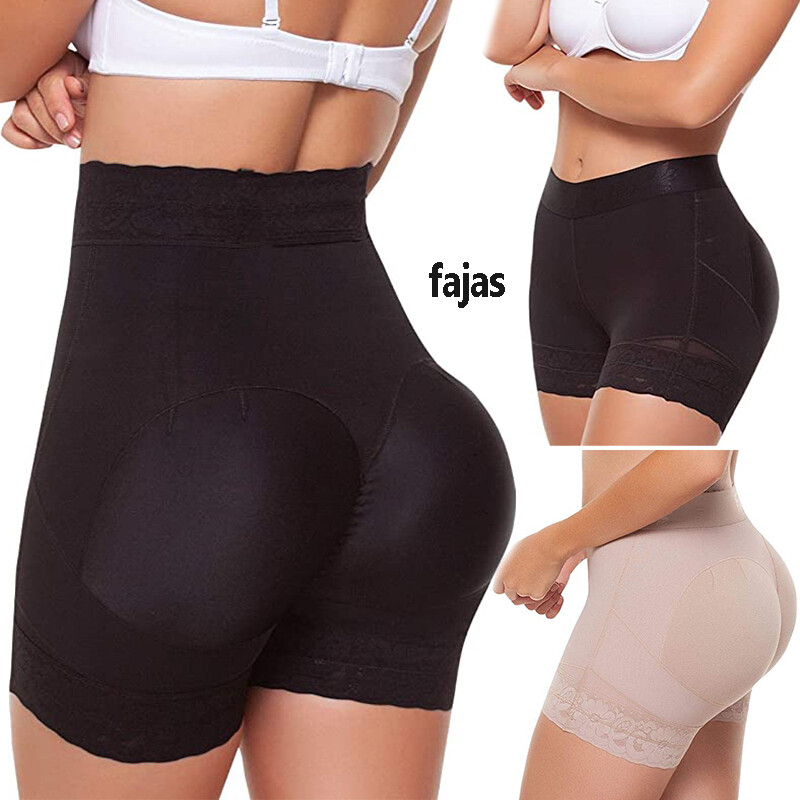 Fajas Colombiana Levanta Cola High Waist Tummy Control Butt Lifter Booty Enhance